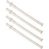 agdom24h_parts 4 tubi, tubo per contenitore del latte compatibile con Delonghi Eletta Explore Primadonna Soul ECAM450 ECAM452 ECAM610