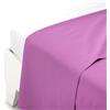 Caleffi Lenzuolo sopra Cotone tinta unita Orchidea Singolo in Cotone - 00984