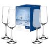 Villeroy & Boch - Ovid Bicchiere da Champagne, Spumante Set di 4 Trasparente, Lavabile in Lavastoviglie, Flutes Champagne Cristallo, Flute Prosecco, Set Bicchieri Champagne, Cristallo