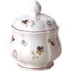 Villeroy & Boch, Petite Fleur Zuccheriera Bianco, Lavabile in Lavastoviglie, Adatto per Microonde, Stoviglie, Ceramica, Porcellana Premium