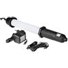 POLY POOL - PP3160 Torcia LED Da Lavoro con Luce 110lm e Gancio Girevole a 360°- Lampada Portatile Ideale per Lavoro Officina con Spina Accendisigari per Auto - Lampada Emergenza Ricaricabile