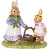 Villeroy & Boch Bunny Tales Prato Fiorito, Statuetta in Porcellana 8x13x12cm, Multicolore
