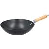 Alpina - Padella wok in stile asiatico, con rivestimento antiaderente, 30 cm
