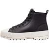 Calvin Klein Donna Sneakers Hybrid Nappa Profilo Alto, Nero (Black), 41