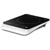 DCG Fornello Elettrico a induzione in vetro temperato/cristallo 1 Piastra Potenza 2000 Watt Timer Sensore Touch colore Nero - EKP2430