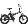 Nilox Bicicletta Elettrica Pieghevole Velocità max 25 km/h Autonomia max 70 km colore Blue Midnight - NXEBX8PROBL