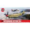 Airfix A05143 Supermarine Spitfire Tr.9 Model Building Kit - Kit di aereo in plastica per adulti e bambini dagli 8 anni in su, il set include Sprues e decalcomanie in scala 1:48, non verniciato
