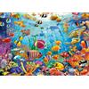 AveJoys Puzzle per adulti 1000 pezzi pesce corallo 70 x 50 cm puzzle per adulti gioco educativo sfida giocattolo 1000 pezzi puzzle per adulti bambini