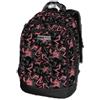 Tinta Unita Zaino Scuola DREAM CROSS 2025/2026 - Urban Graffiti 28L - Cross System - Poliestere 600D (Nero e Arancio Star)