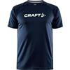 Craft Maglietta Sportiva da Uomo Core Essence Logo Tee M Rift XL