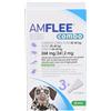 KRKA FARMACEUTICI MILANO Srl AMFLEE Combo Spot-On 268 mg/241,2 mg Antiparassitario Cani Taglia Grande 3 pipette