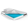 MUUN - EOS, Materasso Singolo 80x190 Memory Foam con Cuscino Incluso, Alto 30 cm | Ortopedico, Antiacaro, Anallergico | Confezionato Sottovuoto e Arrotolato | Garanzia 20 Anni