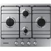 Samsung Piano Cottura a Gas 60cm 4 Fornelli Acciaio Inox da Incasso NA64H3110BS