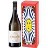 Sicilia Bedda - BIANCO DI NERA Vino Biologico - Azienda Agricola Milazzo - blend di Nero Cappuccio, Chardonnay e Inzolia - Bottiglia da 0,75 Lt in Elegante Cofanetto(1 Bottiglia)
