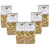 Sicilia Bedda - Pasta Siciliana Trafilata in Bronzo - Busiate Siciliane e Anelletti alla Palermitana - 6 Confezioni da 500 Gr (Busiata Trapanese Tricolore)