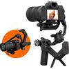 FeiyuTech SCORP-C, Stabilizzatore per fotocamera Gimbal per DSLR e fotocamera mirrorless,Gimbal palmare per fotocamera a 3 assi,Carico utile di 5,5 libbre,Per Sony A6300 per Canon 80D per Nikon D7500