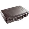 Peli 1490 Valigia per computer portatile resistente agli urti, IP67 Impermeabile, Capacità di 14L, Prodotto in USA, Con inserto in schiuma personalizzabile, Colore Nero