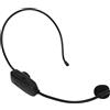 Bewinner Microfono a Condensatore con Cuffia, Cuffia con Microfono Wireless, di Microfono Wireless Resistente Al Sudore Impermeabile 2.4G per Istruttore di Fitness, Spinning, Yoga,