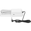 Denash Pedale Sustain per Tastiera, Pedale Sustain Universale con Connettore da 6,35 Mm, Pedale Sustain per Tastiere MIDI Pianoforti Digitali (WHITE)