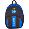 Seven Zaino Small Inter, Blu Elettrico, Zaino Mono Scomparto con Tasca per Borraccia e Tasca Frontale, Capienza 14 Litri, per Bambino, Asilo