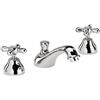 Paini - LIBERTY 211 Rubinetto Batteria lavabo 3 fori con maniglie a Croce, Bagno, Cromato, Design Liberty, interamente prodotto e lavorato in Italia