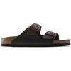 Birkenstock per uomo. 452761 Sandali in pelle marrone Arizona Havana [3249937], Basso, Nessuno, Casual