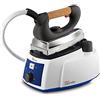 Polti Vaporella 515 Pro, Ferro da Stiro a Vapore con Caldaia, Tappo di Sicurezza, Pressione Caldaia Max 3,5 Bar, Capacità 0,9 L, Regolazione Vapore, Bianco e Blu