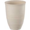 Guzzini - Tierra, Bicchiere Alto in Plastica Riciclata - Argilla, Ø 9.8 x h 12.4 cm | 520 cc - 17950079