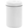 Fellow Atmos - Contenitore sottovuoto per caffè e alimenti, 1,2 litri, può contenere fino a 470 ml di chicchi di caffè, contenitori ermetici per alimenti, contenitori per caffè, 1,2 litri, bianco