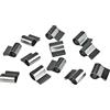 Windhager Clip di fissaggio in acciaio inossidabile, coperture per alberi leggeri, coperture per scantinati, clip, kit di fissaggio, confezione da 12, Z19, 03779, 1 x 1,5 x 1,7 cm