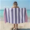 JEMIDI Asciugamano 180x100 cm - Telo Bagno Grande - Teli Mare Spiaggia - Asciugamani Piscina Grandi - da Picnic Sauna - Asciugatura Rapida - Pareo Donna Uomo - 100% Cotone