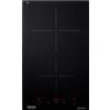 De Longhi PIN 32 Piano Cottura Induzione Elettrico 2 Fuochi da Incasso Larghezza 30 cm Vetroceramica colore Nero
