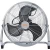 Vinco Ventilatore Industriale da Terra 3 Pale ø 45 cm Potenza 140W colore Inox/Nero - 70611