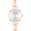 Calvin Klein Orologio Con Movimento Al Quarzo A Due Lancette da Donna Collezione JOYFUL con Bracciale Rigido in Acciaio Inossidabile Bicolore - 25100028, Two-Tone
