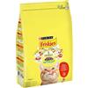 Friskies PURINA Friskies Adult Manzo e Pollo con Verdure Crocchette gatto - 4 kg