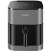 Panasonic Friggitrice ad aria NF-CC500S da 5 litri con finestra