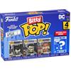 Funko Bitty Pop! DC - Batman, Robin, Scarecrow E una Mini Figura Misteriosa a Sorpresa - 0.9 Inch (2.2 Cm) - DC Comics da Collezione - Ripiano Espositivo Impilabile Incluso - Idea Regalo
