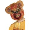 SMIFFYS Maschera orsacchiotto zombie, Marrone, in E.V.A., con pelliccia