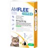 KRKA FARMACEUTICI MILANO Srl AMFLEE Combo 50 mg + 60 mg Spot-On Antiparassitario per Gatti e Furetti 1 pipetta