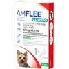 KRKA FARMACEUTICI MILANO Srl Amflee Combo Spot On 67 mg + 60,3 mg Antiparassitario per Cani 2-10 kg 1 pipetta