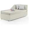 Nuvola Divano letto estraibile Paolina con cassetti / ecopelle / stella 01