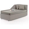 Nuvola Divano letto estraibile Paolina con rete estraibile / ecopelle / stella 05