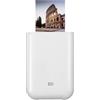 Xiaomi Mi Portable Photo Printer, stampante laser portatile, carta fotografica lucida, stampa termica, filtri multipli, collage di foto, connessione Bluetooth/USB/WiFi, bianco, versione italiana