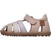 Naturino Sandali semi chiusi in pelle, Rosa cipria 25