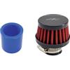Simoni Racing ABTC Kit Pop-off con Mini Filtro Nero 25 mm e Cup Stopper, per Abarth 500 595 Grande Punto e Alfa Romeo 1.4 Turbo T-Jet