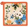 Excelsa Fiori Frida Presina da Cucina, Cm. 20 x 20, Fodera 100% Cotone, Imbottitura in Poliestere