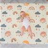 SUPERBE BEBE Tappeto Gioco Bambini Pieghevole 120x180x1cm Palestrina Neonato Montessori Reversibile Non Tossico E Impermeabile In Schiuma Per Bimbi. Palestra Neonati - Tappeto Tummy Time Neonati - Regalo Bambino