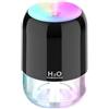 AMIUHOUN Umidificatore USB Diffusore Umidificatore Luce Profumo Intelligente Colorato per Auto Casa-A
