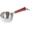 Lioaeust Mini pentolino per latte in acciaio , antiaderente, resistente al calore e antiruggine, per cucina, bar, 150 ml, 300 ml (150 ml)