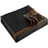 QLOFEI Rete Ombreggiante Con Occhielli, 50% Anti UV Telo Ombreggiante Occhiellato, Rete Parasole Tessuto Protezione Solare per Pergolato, Giardino, Balcone (2x4m)